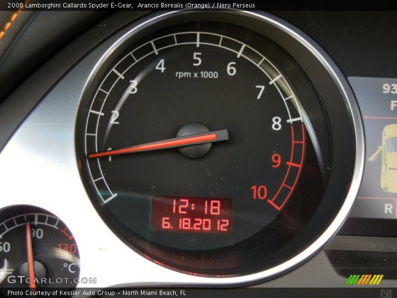  2008 Gallardo Spyder E-Gear Spyder E-Gear Gauges