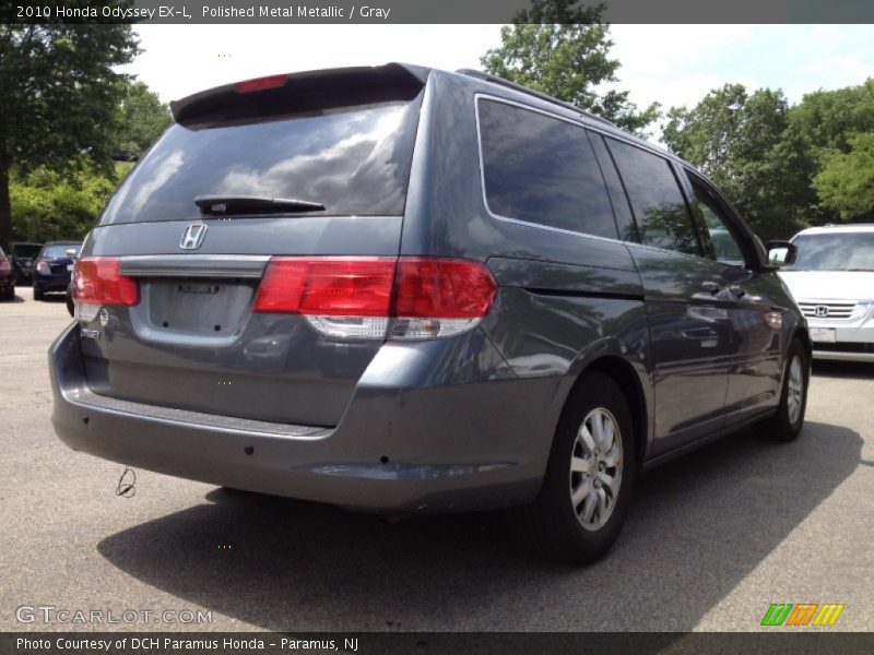 Polished Metal Metallic / Gray 2010 Honda Odyssey EX-L