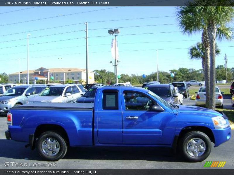 Electric Blue / Slate 2007 Mitsubishi Raider LS Extended Cab