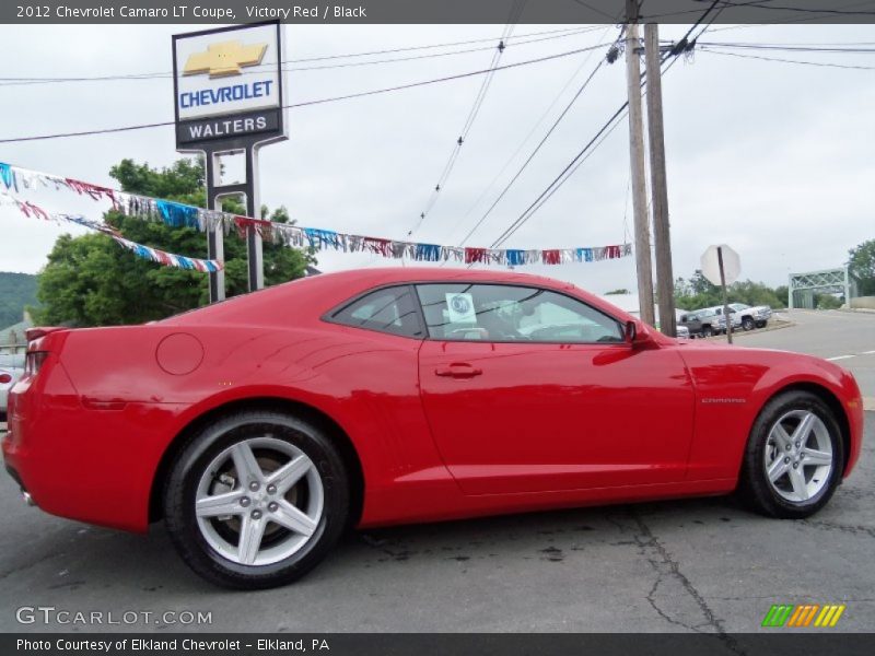 Victory Red / Black 2012 Chevrolet Camaro LT Coupe