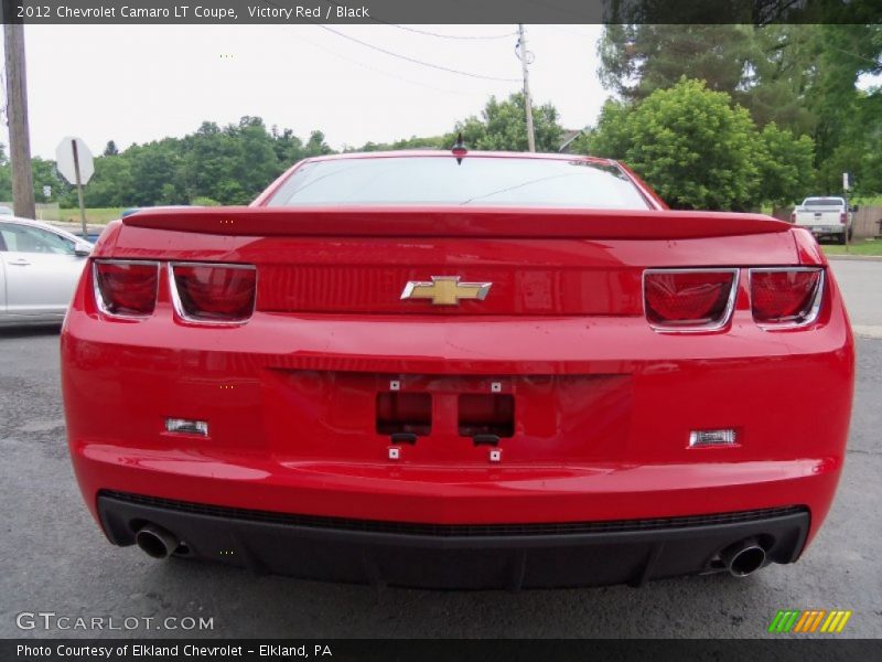 Victory Red / Black 2012 Chevrolet Camaro LT Coupe
