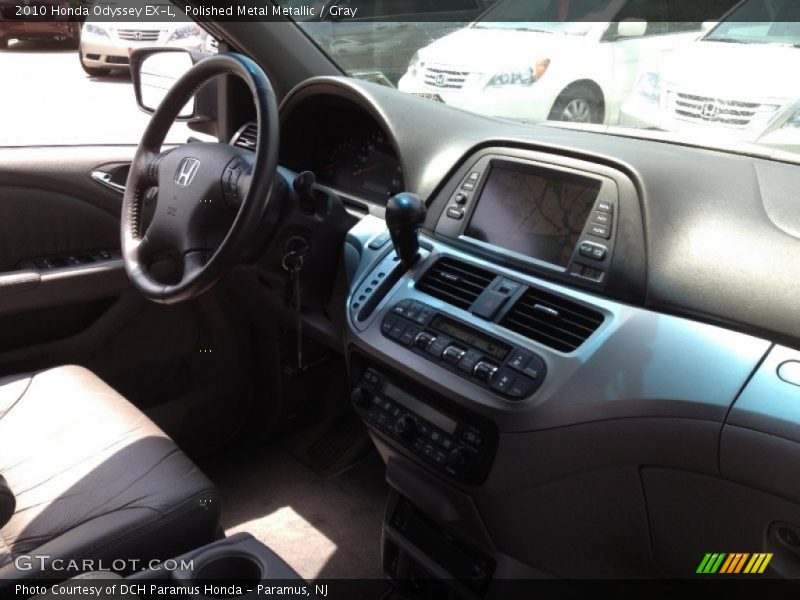 Polished Metal Metallic / Gray 2010 Honda Odyssey EX-L