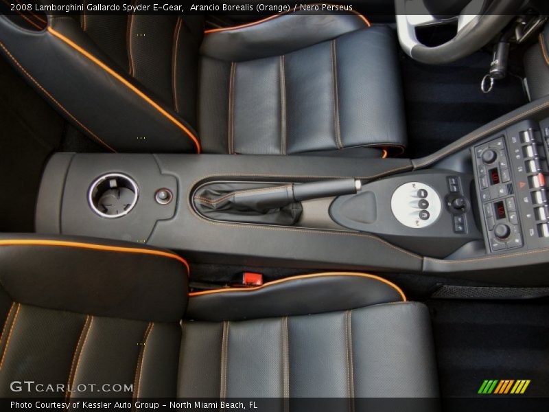  2008 Gallardo Spyder E-Gear Nero Perseus Interior