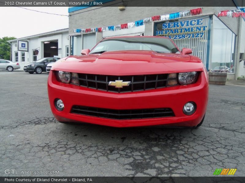 Victory Red / Black 2012 Chevrolet Camaro LT Coupe