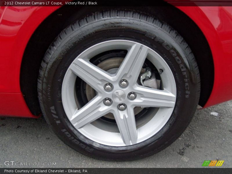 Victory Red / Black 2012 Chevrolet Camaro LT Coupe