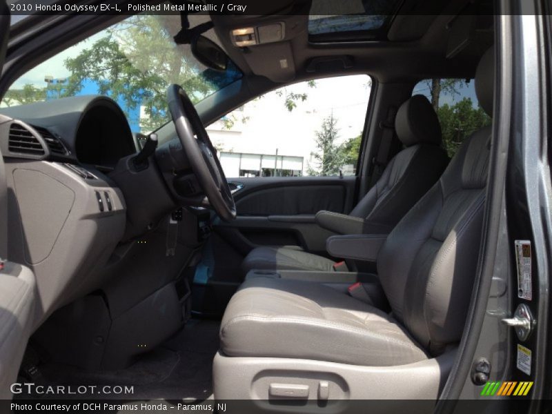 Polished Metal Metallic / Gray 2010 Honda Odyssey EX-L