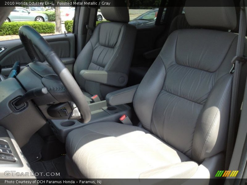 Polished Metal Metallic / Gray 2010 Honda Odyssey EX-L
