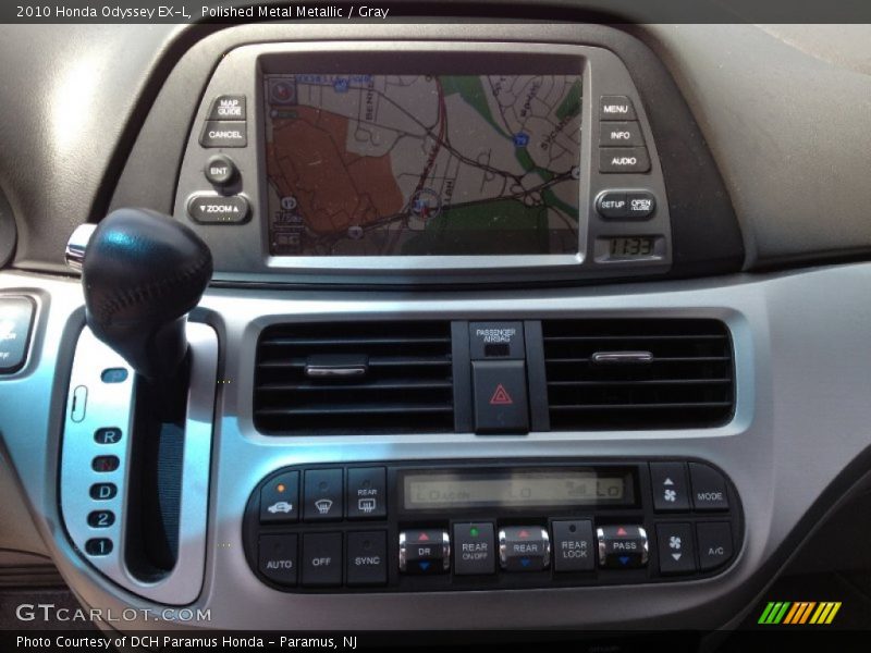 Polished Metal Metallic / Gray 2010 Honda Odyssey EX-L