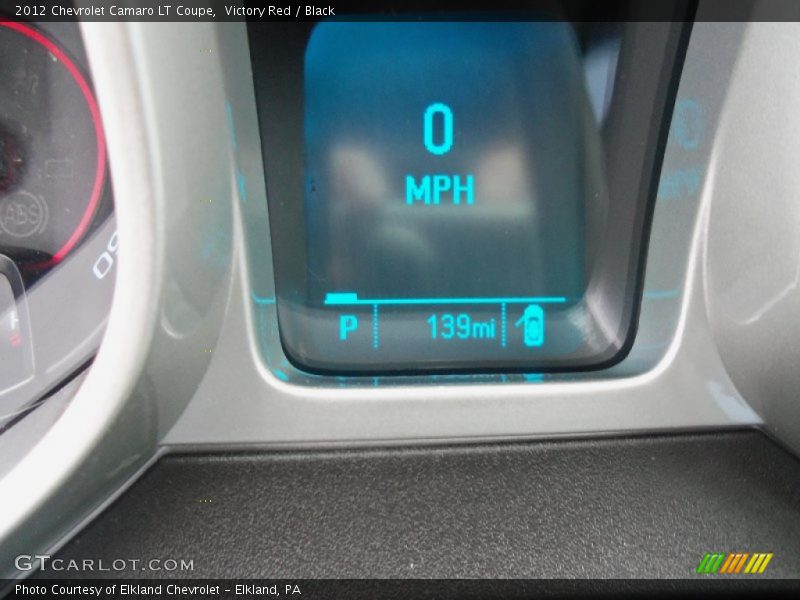 Victory Red / Black 2012 Chevrolet Camaro LT Coupe