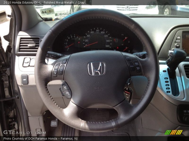 Polished Metal Metallic / Gray 2010 Honda Odyssey EX-L