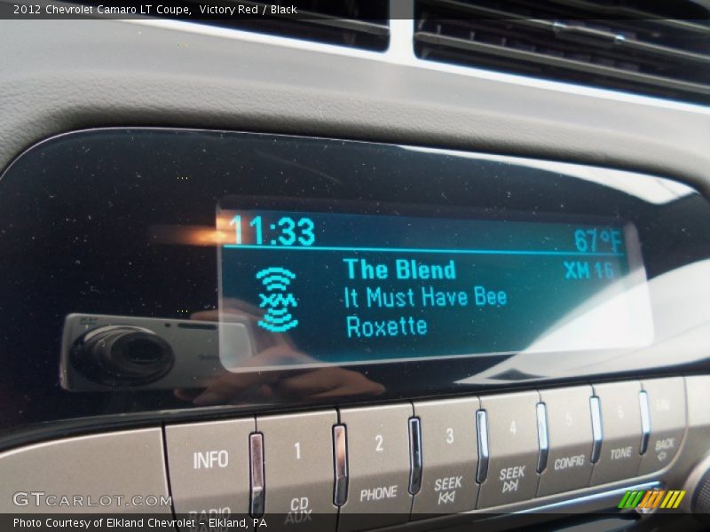 Victory Red / Black 2012 Chevrolet Camaro LT Coupe