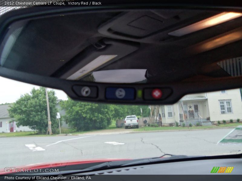Victory Red / Black 2012 Chevrolet Camaro LT Coupe
