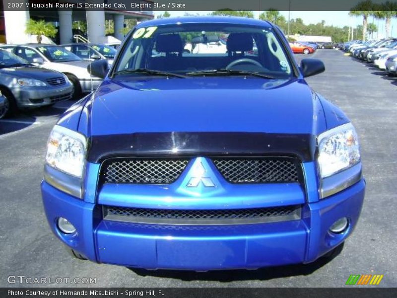 Electric Blue / Slate 2007 Mitsubishi Raider LS Extended Cab
