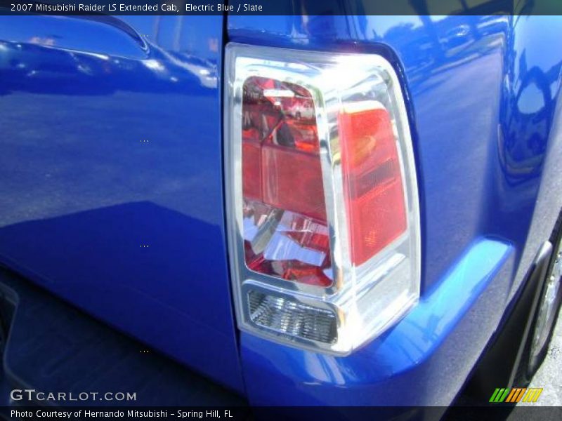Electric Blue / Slate 2007 Mitsubishi Raider LS Extended Cab