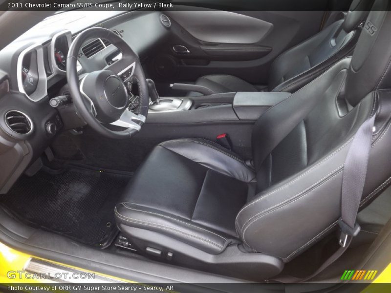 Rally Yellow / Black 2011 Chevrolet Camaro SS/RS Coupe