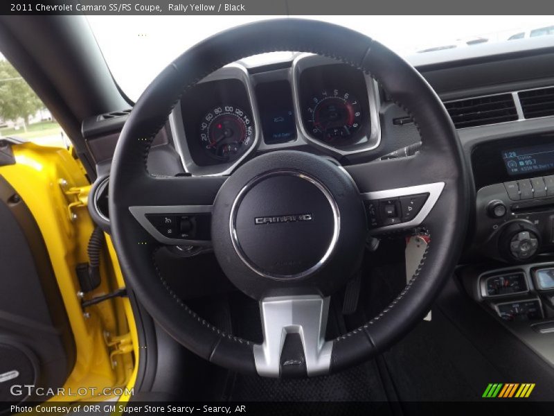 Rally Yellow / Black 2011 Chevrolet Camaro SS/RS Coupe