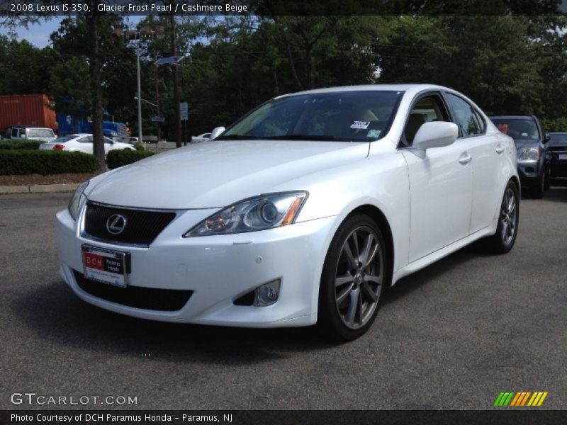 Glacier Frost Pearl / Cashmere Beige 2008 Lexus IS 350