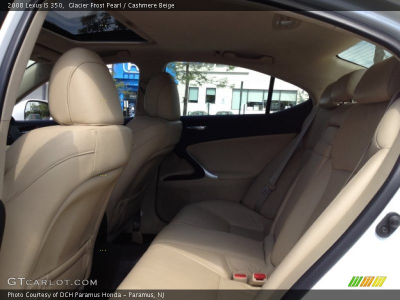 Glacier Frost Pearl / Cashmere Beige 2008 Lexus IS 350