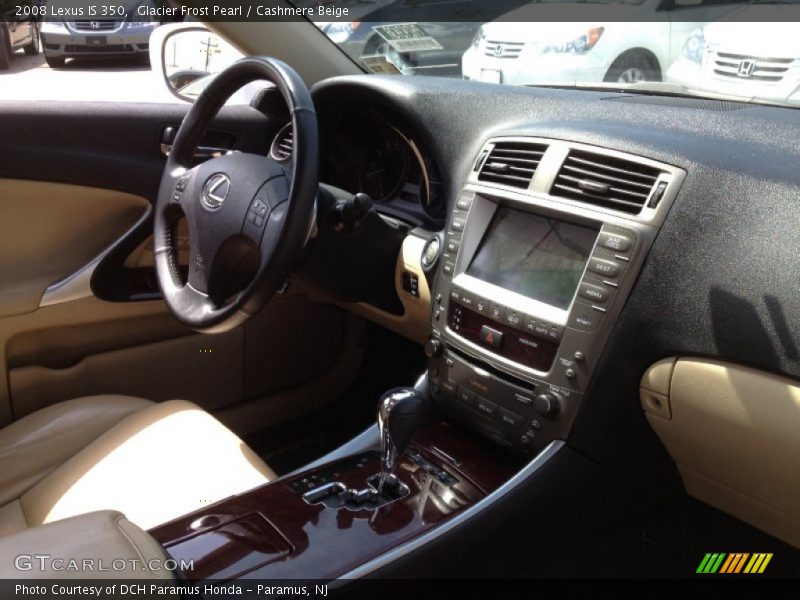 Glacier Frost Pearl / Cashmere Beige 2008 Lexus IS 350