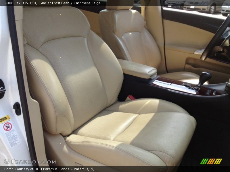 Glacier Frost Pearl / Cashmere Beige 2008 Lexus IS 350