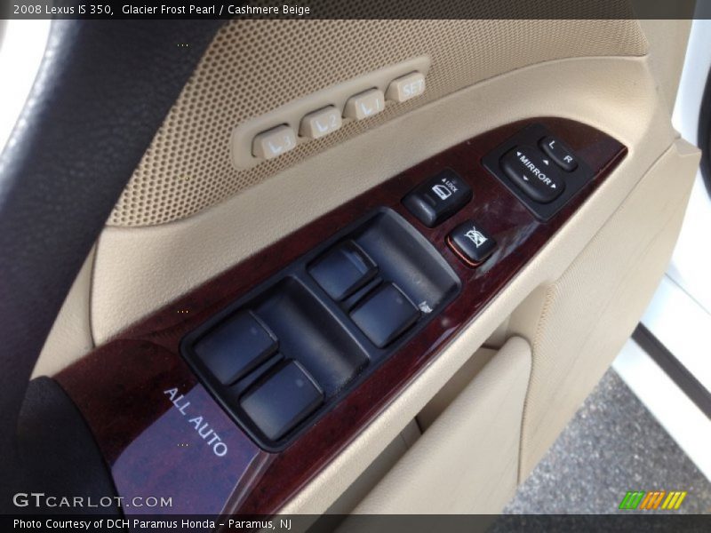 Glacier Frost Pearl / Cashmere Beige 2008 Lexus IS 350