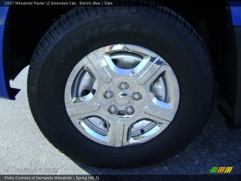 Electric Blue / Slate 2007 Mitsubishi Raider LS Extended Cab