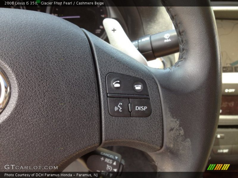 Glacier Frost Pearl / Cashmere Beige 2008 Lexus IS 350
