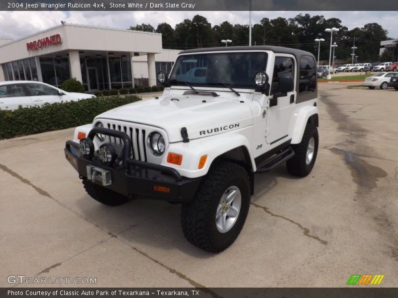 Stone White / Dark Slate Gray 2004 Jeep Wrangler Rubicon 4x4