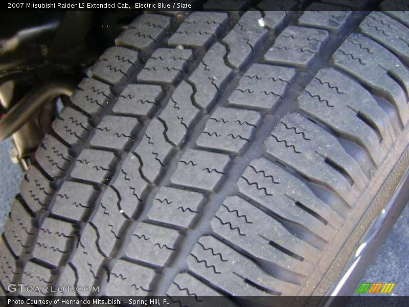 Electric Blue / Slate 2007 Mitsubishi Raider LS Extended Cab