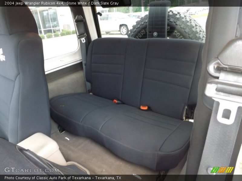 Stone White / Dark Slate Gray 2004 Jeep Wrangler Rubicon 4x4
