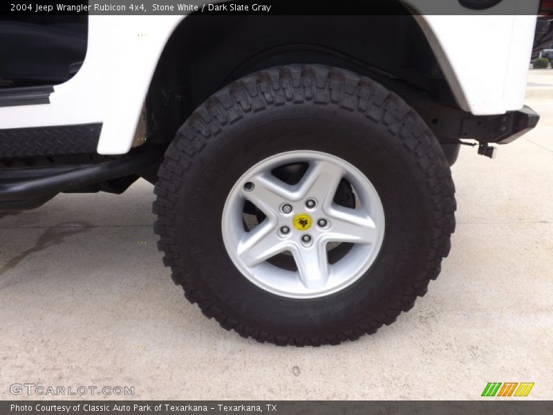 Stone White / Dark Slate Gray 2004 Jeep Wrangler Rubicon 4x4
