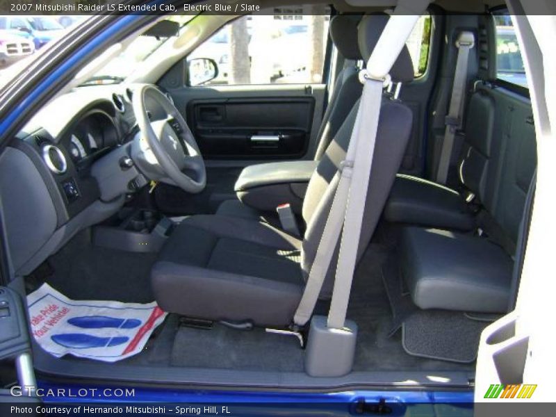 Electric Blue / Slate 2007 Mitsubishi Raider LS Extended Cab