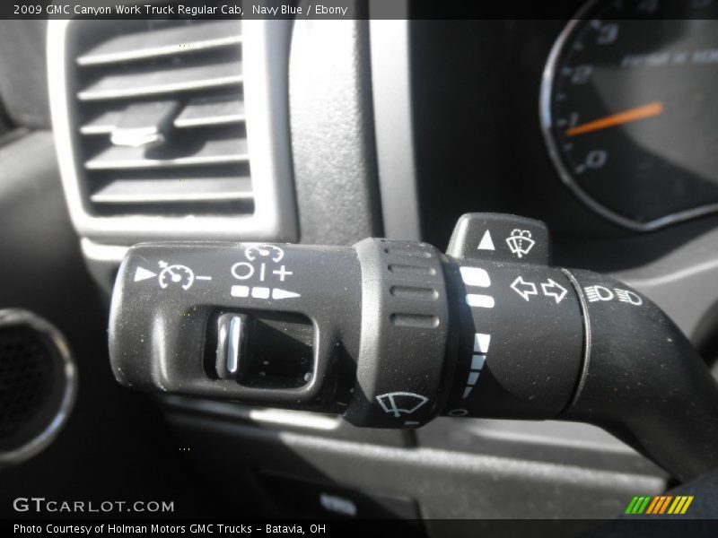 Controls of 2009 Canyon Work Truck Regular Cab