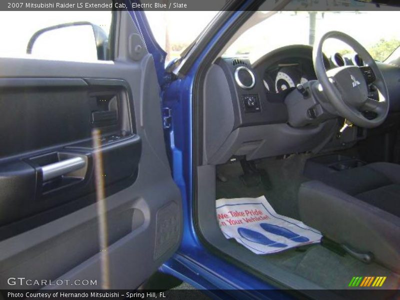 Electric Blue / Slate 2007 Mitsubishi Raider LS Extended Cab