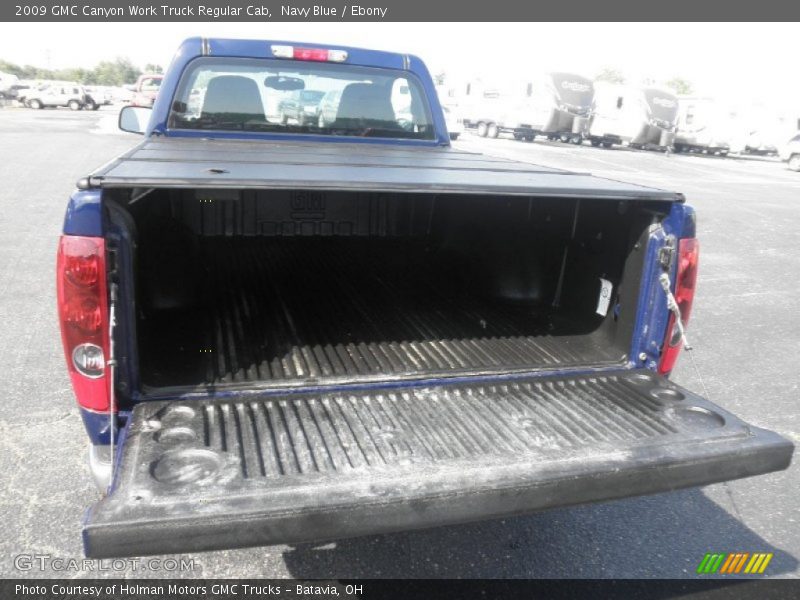 Navy Blue / Ebony 2009 GMC Canyon Work Truck Regular Cab