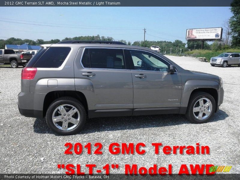 Mocha Steel Metallic / Light Titanium 2012 GMC Terrain SLT AWD
