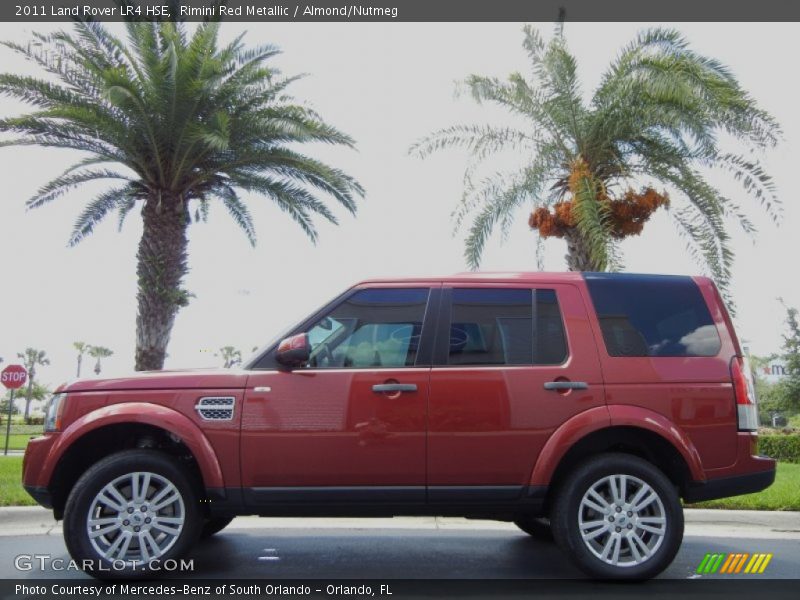  2011 LR4 HSE Rimini Red Metallic
