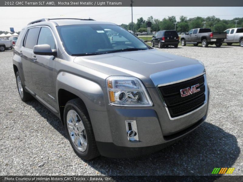 Mocha Steel Metallic / Light Titanium 2012 GMC Terrain SLT AWD