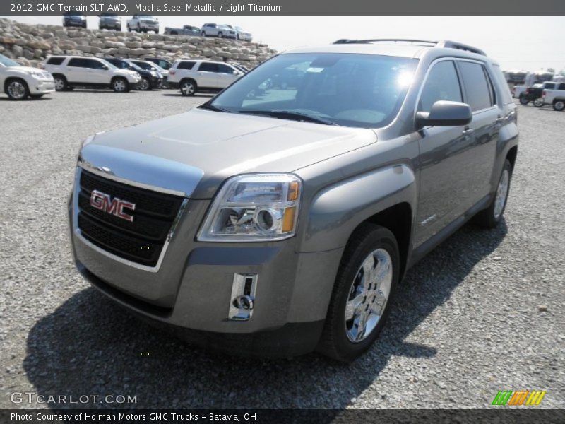 Mocha Steel Metallic / Light Titanium 2012 GMC Terrain SLT AWD