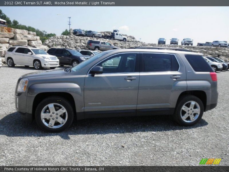 Mocha Steel Metallic / Light Titanium 2012 GMC Terrain SLT AWD