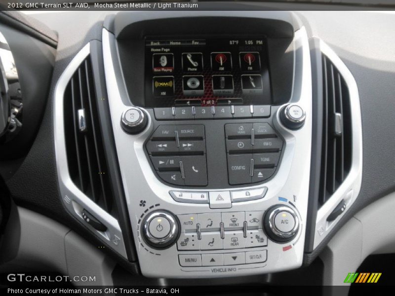 Mocha Steel Metallic / Light Titanium 2012 GMC Terrain SLT AWD