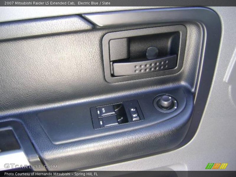 Electric Blue / Slate 2007 Mitsubishi Raider LS Extended Cab