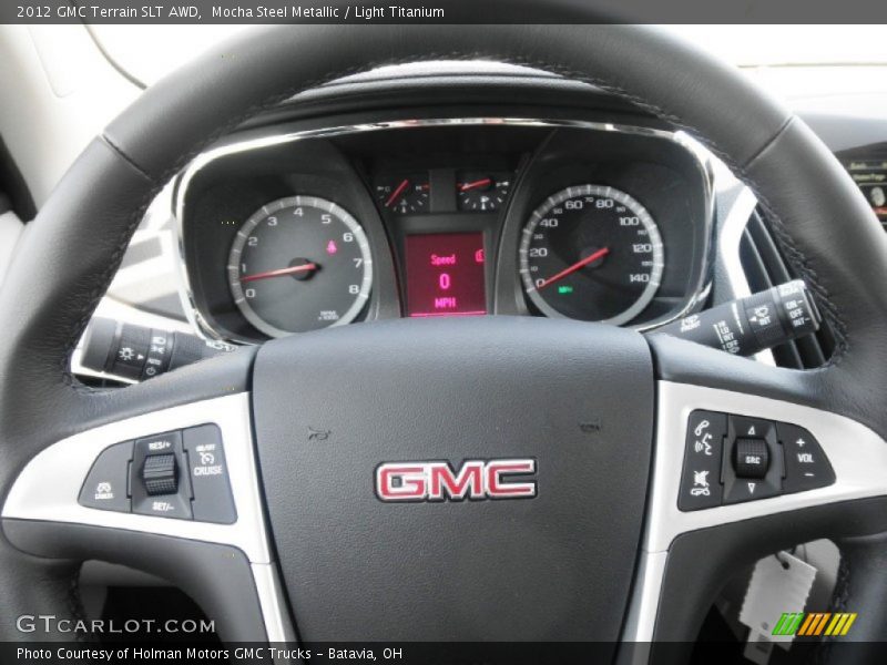 Mocha Steel Metallic / Light Titanium 2012 GMC Terrain SLT AWD