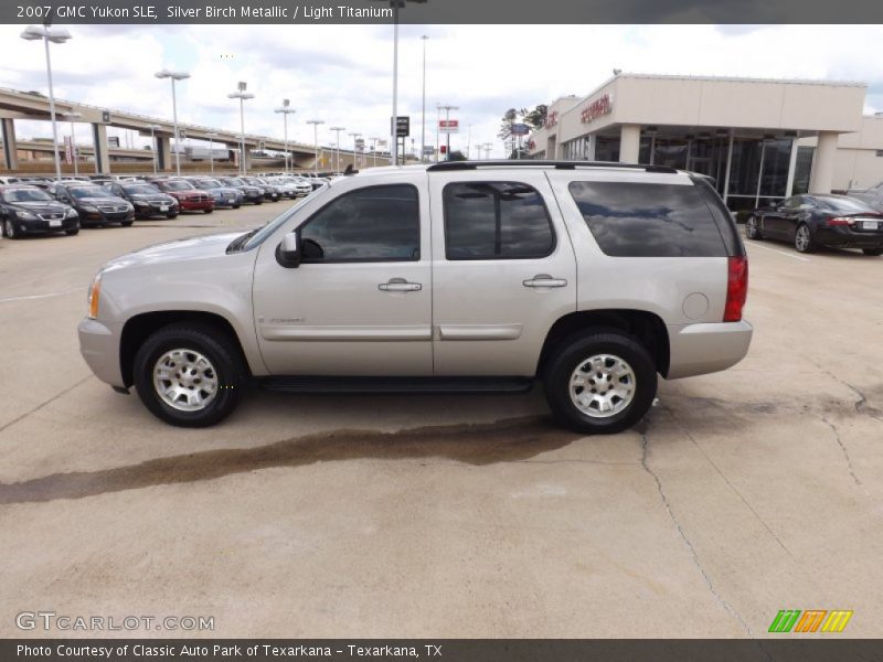 Silver Birch Metallic / Light Titanium 2007 GMC Yukon SLE