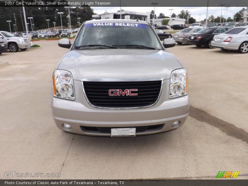 Silver Birch Metallic / Light Titanium 2007 GMC Yukon SLE