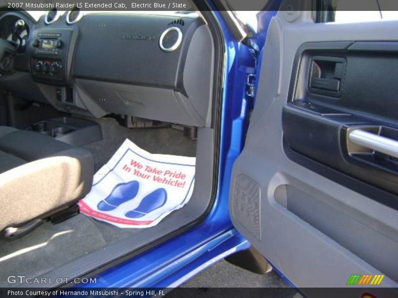 Electric Blue / Slate 2007 Mitsubishi Raider LS Extended Cab