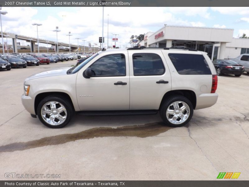 Gold Mist Metallic / Light Cashmere/Ebony 2007 Chevrolet Tahoe LS