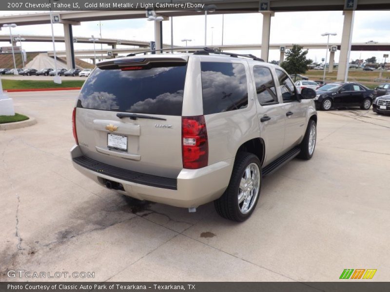 Gold Mist Metallic / Light Cashmere/Ebony 2007 Chevrolet Tahoe LS