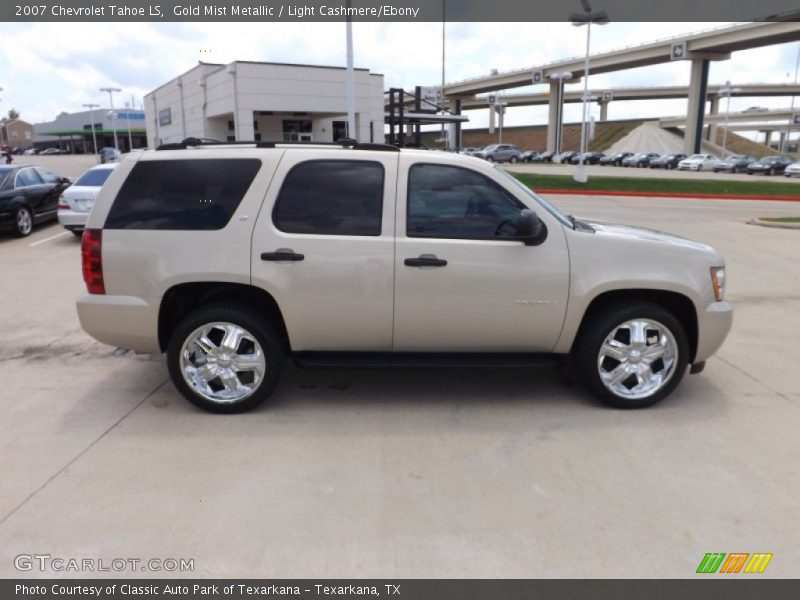 Gold Mist Metallic / Light Cashmere/Ebony 2007 Chevrolet Tahoe LS