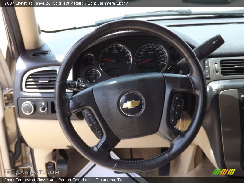 Gold Mist Metallic / Light Cashmere/Ebony 2007 Chevrolet Tahoe LS